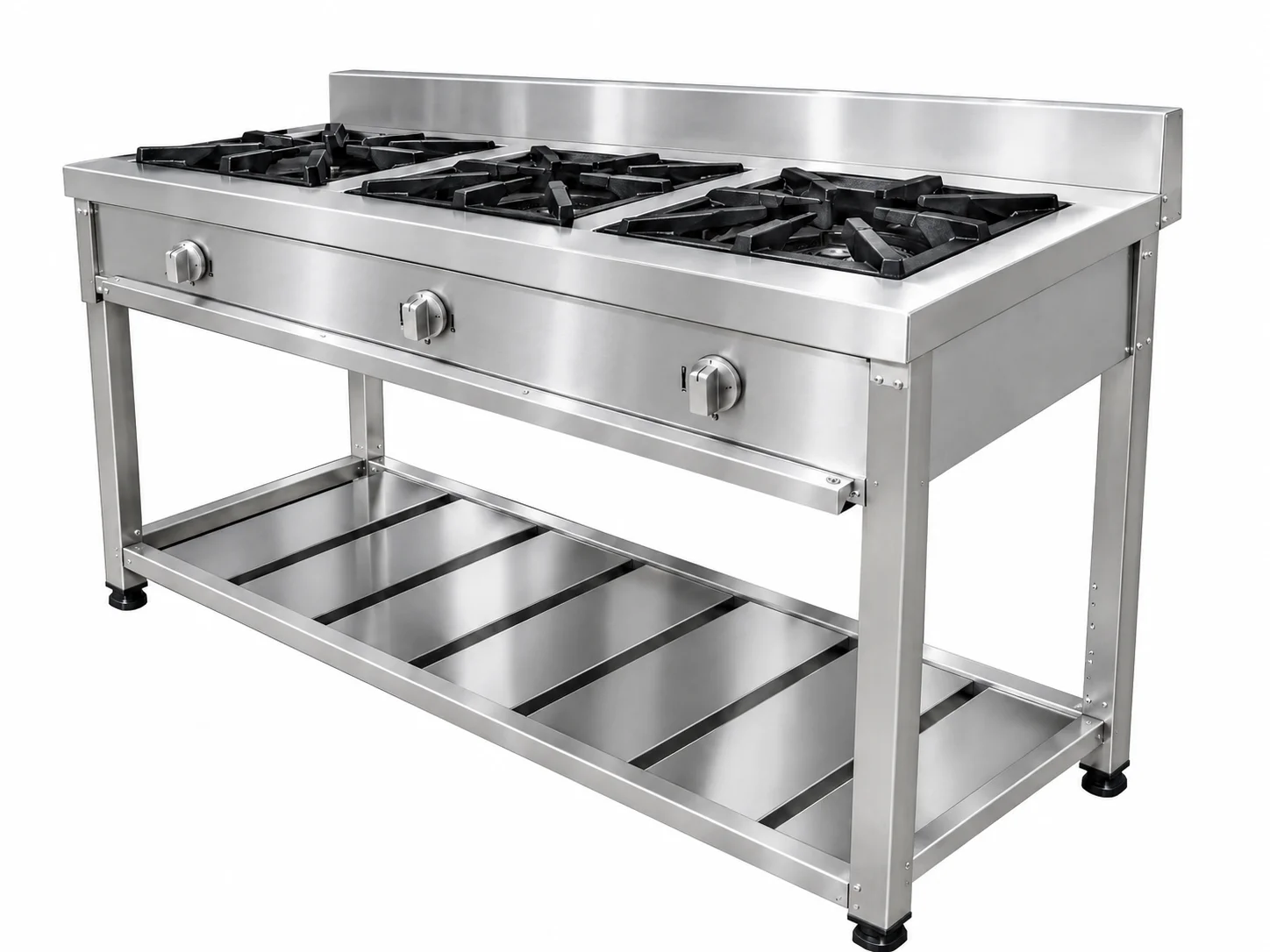 Cocina De 3 Hornillas - Equipamiento gastronómico complementario DRACCO