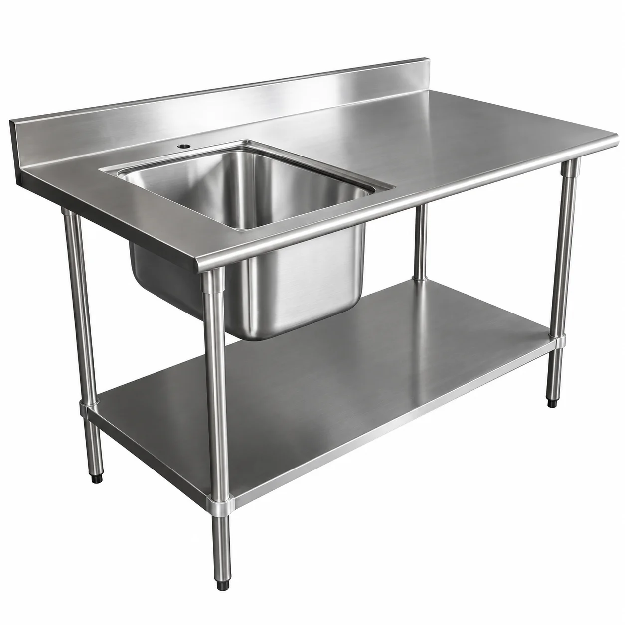 Lavadero De Acero Inoxidable 1 Poza - Equipamiento gastronómico complementario DRACCO