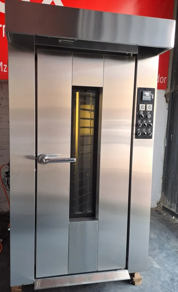 Horno Rotativo Para Panadería A Gas - 18 Bandejas | Hornos Rotativos Perú